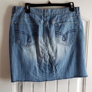 Jean skirt. Petite